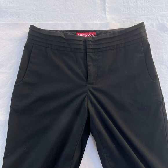 Merona Black Slacks Size 2 - Picture 2 of 8